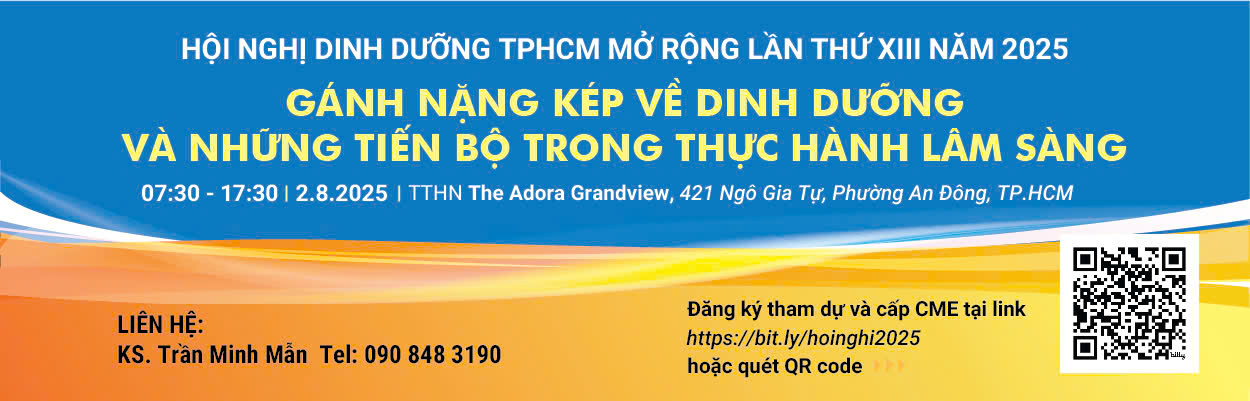 Hội nghị Dinh dưỡng Thành phố Hồ Chí Minh Mở rộng lần thứ XIII- 2025